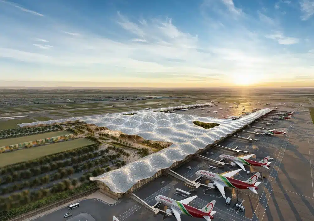 L’aéroport Mohammed V de Casablanca se dote d’un terminal futuriste