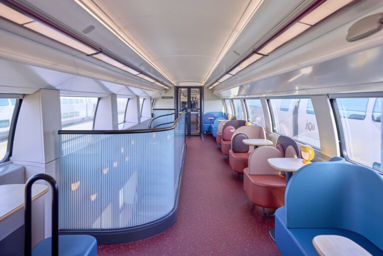 LGV Kénitra-Marrakech : Alstom présente l’intérieur du train Avelia Horizon (TGV M)