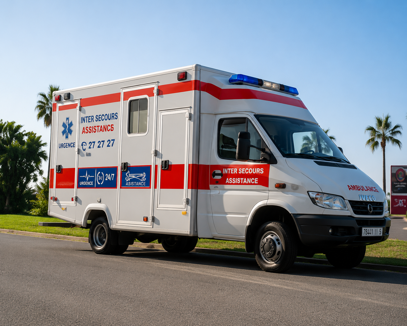 Équipement et ambulance ISAS