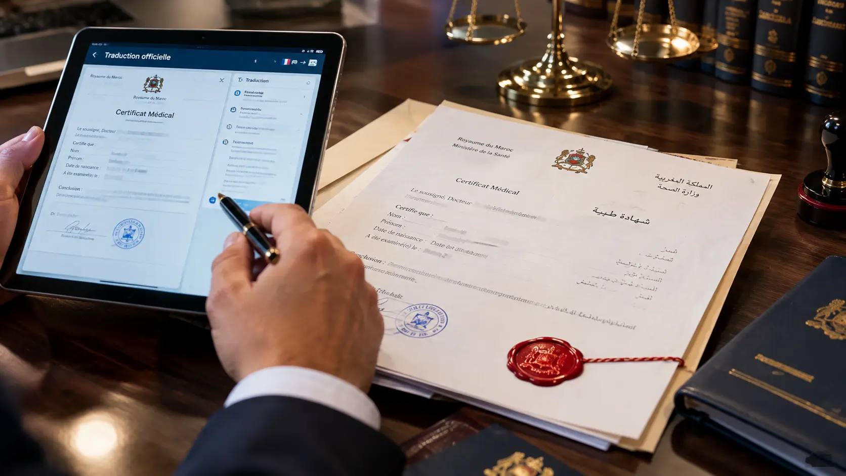 ISAS - Assistance juridique, Traduction-officiell